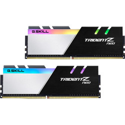 G.SKILL 芝奇 焰光戟系列 DDR4 3600MHz RGB 台式机内存 黑白 16GB 8GBx2 F4-3600C16D-16GTZNC