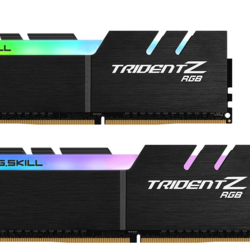 G.SKILL 芝奇 16GB(8G×2)套装 DDR4 3600频率 台式机内存条-幻光戟RGB灯条