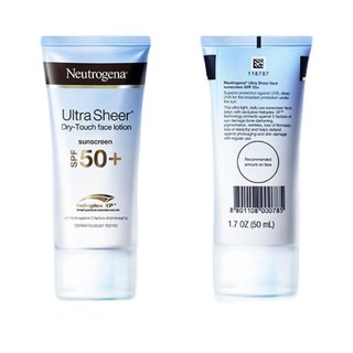 Neutrogena 露得清 轻透防晒乳液 SPF50+ PA++++ 面部适用款 50ml