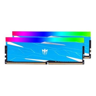 GALAXY 影驰 GAMER系列 GAMER BLUE DDR4 3000MHz RGB 台式机内存 蓝色 16GB 8GB