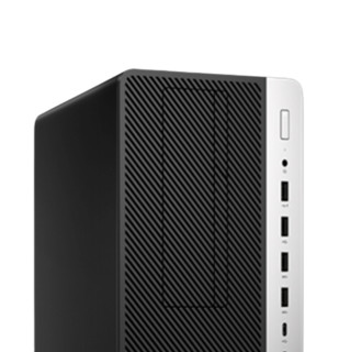 HP 惠普 ProDesk 680 G4 MT 八代酷睿版 23.8英寸 商用台式机 黑色 (酷睿i7-8700、核芯显卡、8GB、1TB HDD、风冷)