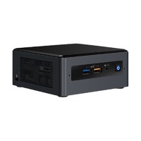 intel 英特尔 豆子峡谷 NUC8i3BEH 商用台式机 黑色 (酷睿i3-8109U、核芯显卡、风冷)