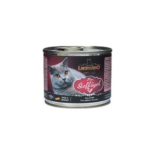 德国进口小李子LEONARDO主食猫罐头家禽配方10罐（200g*10罐）