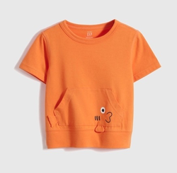 Gap 盖璞 儿童动物短袖T恤