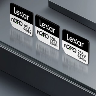 Lexar 雷克沙 nCARD NM存储卡 256GB