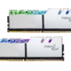 G.SKILL 芝奇 32GB(16G×2)套装 DDR4 3200频率 台式机内存条 皇家戟RGB灯条/(花耀银)