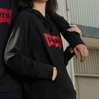 Levi's 李维斯 男女款连帽卫衣 19622 黑色 XL