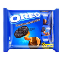 OREO 奥利奥 亿滋  奥利奥(OREO)印尼原装进口零食 夹心饼干 花生巧克力味 9小包256.5g