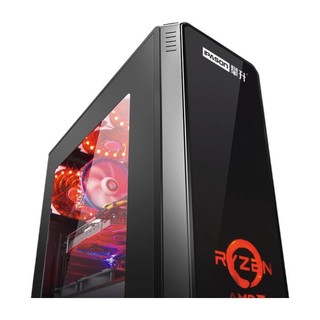 IPASON 攀升 P86 台式机 黑色(锐龙R5-2600、GTX 1660 6G、8GB、480GB SSD、风冷)