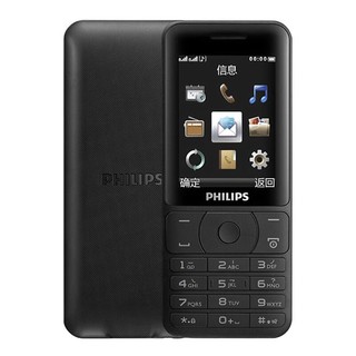 PHILIPS 飞利浦 E180 移动联通版 2G手机 经典黑