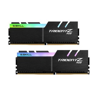 G.SKILL 芝奇 幻光戟系列 DDR4 3000MHz RGB 台式机内存 灯条 黑色 8GB F4-3000C16S-8GTZR