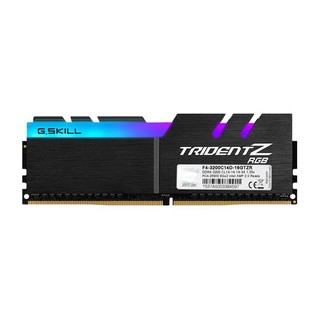 G.SKILL 芝奇 幻光戟系列 DDR4 3000MHz RGB 台式机内存 灯条 黑色 16GB 8GBx2 F4-3000C15D-16GTZR