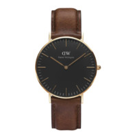 Daniel Wellington 丹尼尔惠灵顿 Classic系列 36毫米石英腕表 DW00100136