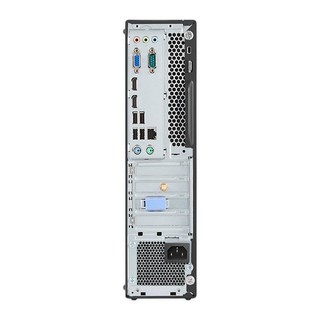 Lenovo 联想 ThinkCentre M720s 8代酷睿版 21.5英寸 商用台式机 黑色(酷睿i3-8100、核芯显卡、8GB、128GB SSD+1TB HDD、风冷)