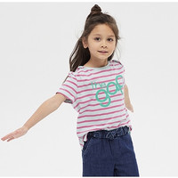 Gap 盖璞 女童纯棉短袖T恤