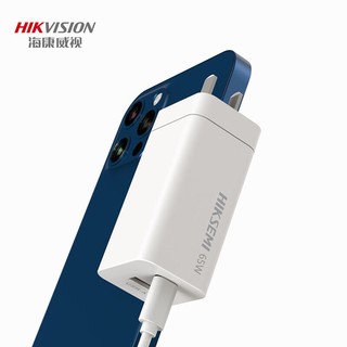 HIKVISION 海康威视 65W GaN 氮化镓 PD快充 双口充电器