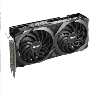 MSI 微星 GeForce RTX 3060 VENTUS 2X 12G OC 万图师 显卡 12GB