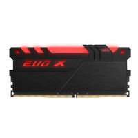 GEIL 金邦 EVO X系列 DDR4 3200MHz RGB 台式机内存 暗黑 16GB GEX416G3200C16DC