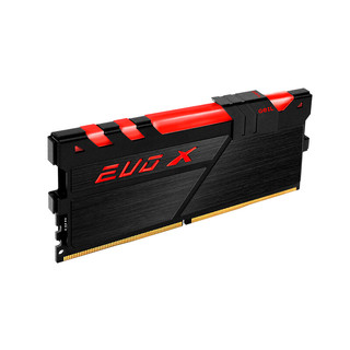 GEIL 金邦 EVO-X系列 DDR4 3200MHz RGB 台式机内存 暗黑 16GB 8GB*2 GEX416G3200C16DC