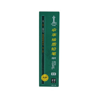 CHUNGHWA 中华牌 101 六角杆铅笔 HB 12支装