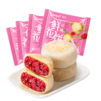 CAFINE 刻凡 鲜花饼 玫瑰味 42g*1袋