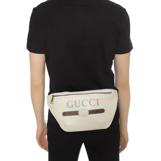 GUCCI 古驰 Print系列 男士牛皮腰包 530412 0GCCT