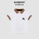 BURBERRY 博柏利 80078221 6M 男童白色徽标Polo衫