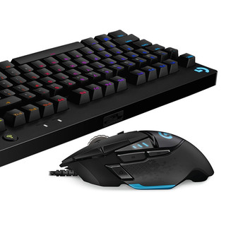 logitech 罗技 PRO X 机械键盘+GPW 无线鼠标 键鼠套装 黑色