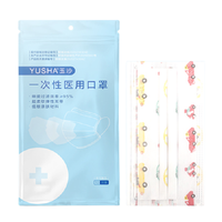 玉沙 1031 一次性医用口罩 10片*10包 小汽车