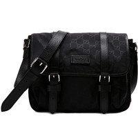 GUCCI 古驰 男士斜挎单肩包 510335 K28AN 1000 黑色