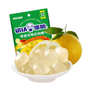 uha悠哈蜂蜜西柚舒润糖103g
