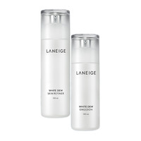 LANEIGE 兰芝 臻白晶透护肤套装 (细肤水120ml+保湿乳100ml)