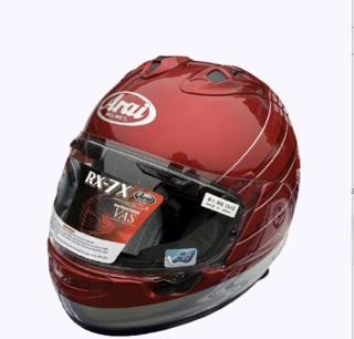 Arai（新井） RX-7X 本田纪念版 联名款摩托车头盔 红银