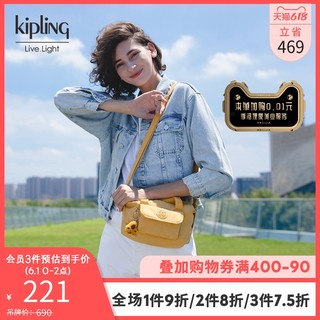 Kipling 凯浦林 kipling女包轻便帆布包时尚休闲单肩包斜挎包手提包|BRYNNE