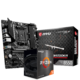 AMD R5/R7 5600X盒装CPU+微星 B550M 迫击炮 主板CPU套装 微星 B550M BAZOOKA 火箭筒 主板