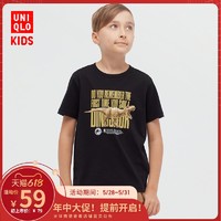 UNIQLO 优衣库 童装亲子装(UT)JurassicWorld印花T恤侏罗纪世界电影436809