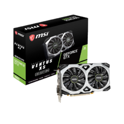 MSI 微星 GTX 1660 VENTUS XS C 6G OCV1 显卡 6GB 银色