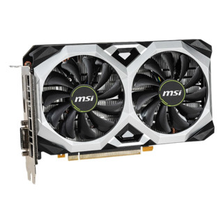 MSI 微星 GTX 1660 VENTUS XS C 6G OCV1 显卡 6GB 银色