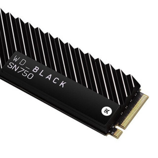 Western Digital 西部数据 黑盘 SN750 NVMe M.2 固态硬盘 1TB (PCI-E3.0)