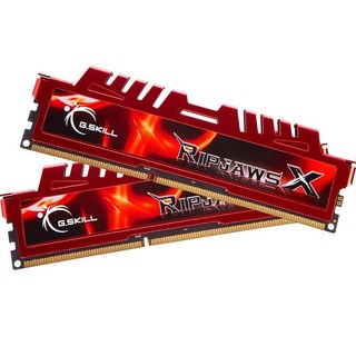 G.SKILL 芝奇 RipjawsX系列 DDR3 2133MHz 台式机内存 红色 8GB 4GBx2 F3-17000CL11D-8GBXL