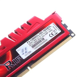 G.SKILL 芝奇 RipjawsX系列 DDR3 2133MHz 台式机内存 红色 8GB 4GBx2 F3-17000CL11D-8GBXL