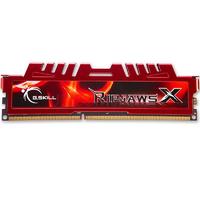 G.SKILL 芝奇 RipjawsX系列 DDR3 1600MHz 台式机内存 马甲条 红色 16GB 8GBx2 F3-12800CL10D-16GBXL