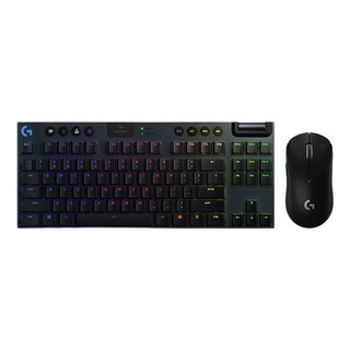 logitech 罗技 G913 TKL 无线机械键盘 GL L轴+G PRO WIRELESS 一代 无线鼠标 键鼠套装 黑色