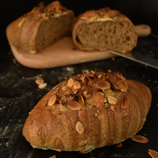 全麦面包粉 白燕全麦面粉含麦麸高筋面粉家用烘焙 500g×3