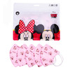 Disney 迪士尼 SM75143 一次性防护口罩 儿童款 5只 米妮粉