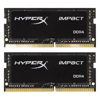 Kingston 金士顿 Impact系列 DDR4 2400MHz 笔记本内存 普条 黑色 16GB 8GB*2 HX424S14IBK2/16