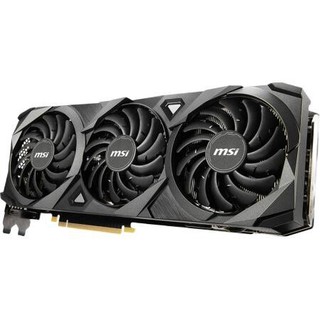 MSI 微星 GeForce RTX 3080 VENTUS 3X 10G OC 万图师 显卡 10GB 黑色