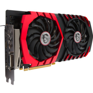 MSI 微星 红龙 GeForce GTX 1060 GAMING X 显卡 6GB 黑红色