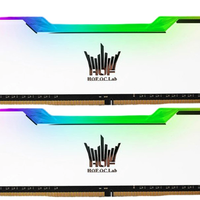  影驰 GALAX 名人堂系列 HOF OC Lab 幻迹 DDR4 3600MHz RGB 台式机内存 白色 16GB 8GB*2