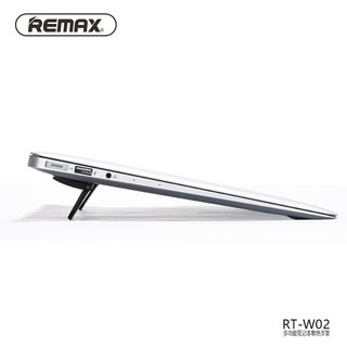 REMAX笔记本电脑散热折叠支架便捷迷你多功能创意升降通用桌面架拖悬空增高架子便携底座增高调节黏贴可拆卸 笔记本支架1对